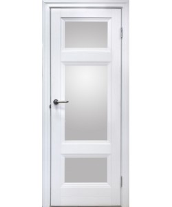 Межкомнатная дверь 4 V Велюр белый